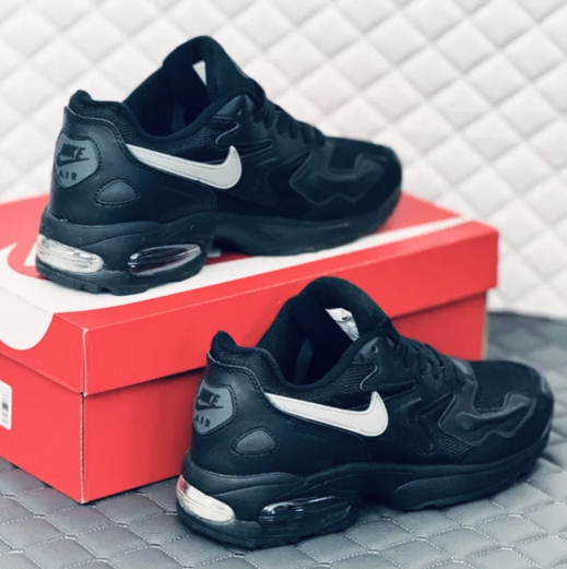 Чоловічі Чорні Термо Кросівки Nike 90 Air Max 2 Шкіряні Найк Єврозима (розміри: 41,42,43,44) Відео Огляд Дніпро - фото 9