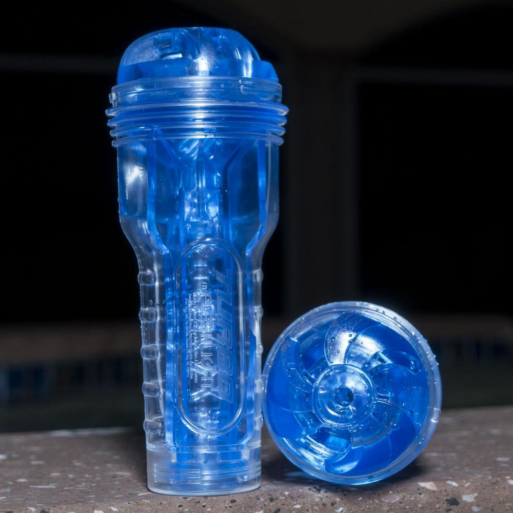 Мастурбатор Fleshlight Turbo Thrust Blue Ice (імітатор мінету) Sex Aura Київ - фото 4