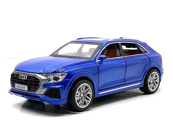 Машина Автосвіт Audi q8 інерційна відкриваються двері капот багажник 16см Синій (AP-1824) Чернігів