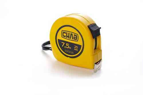 Рулетка Стандарт 7,5 м*25 мм СИЛА Рівне
