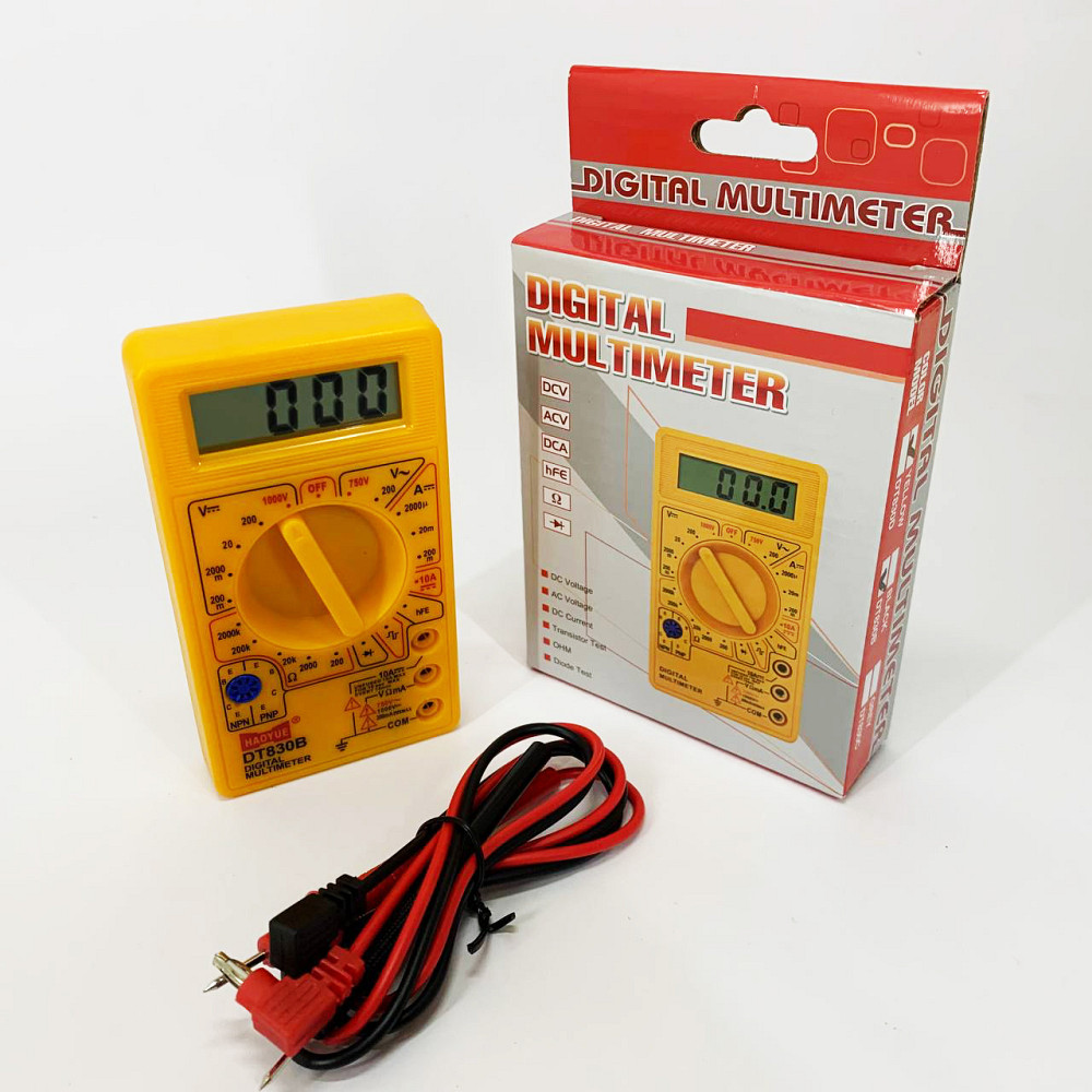 Мультиметр універсальний HAOYUE, Мультиметри для роботи, Мультиметри портативні, Перевірений мультиметр JI-21 Львів - фото 9