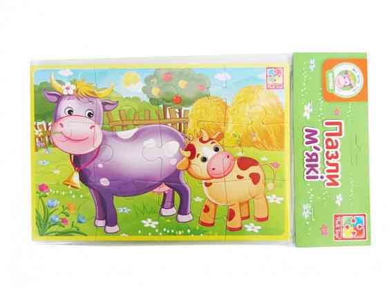 Детские мягкие пазлы 