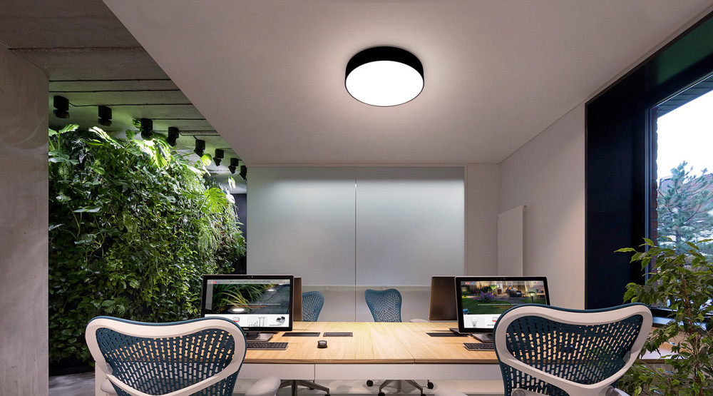 Світильник накладний SOFIA-18 18W 6400K чорний Київ - фото 3