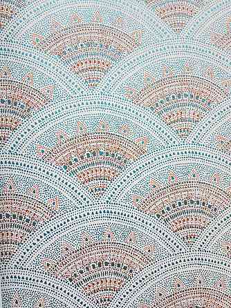 Шпалери флізелінові еко Khroma Zoom Bahia 0.53х10.05 геометрія смуги напівкола східний малюнок різні кольори Київ