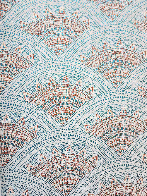 Шпалери флізелінові еко Khroma Zoom Bahia 0.53х10.05 геометрія смуги напівкола східний малюнок різні кольори Київ - фото 4