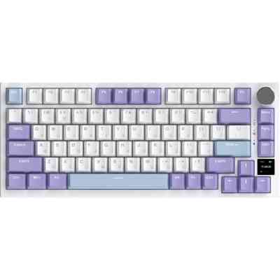 Клавіатура Ajazz AK820 Pro Flying Fish Switch Purple RGB USB/Wireless/Bluetooth UA Purple (AK820PRO-FF-PWB) Вінниця