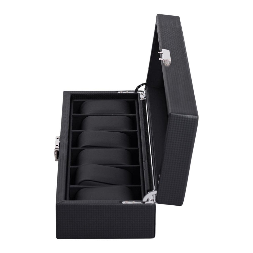 Yiwu Скринька для наручного годинника 35.5×11.5×8 см дерев'яна на 6 відсіки HP-5-8 Коломыя - изображение 4