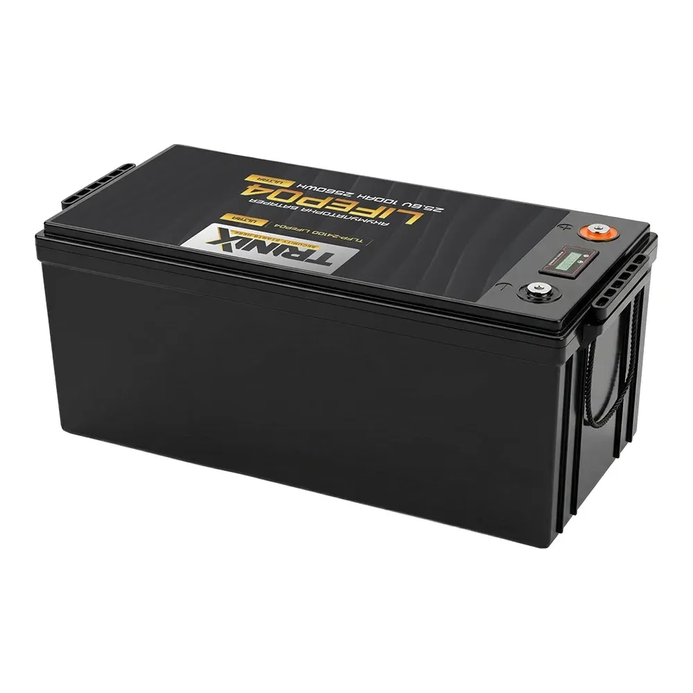 Акумуляторна батарея літій-залізо-фосфатна 25.6В 100А*год Trinix TLFP-24100 Ultra LiFePO4 з Bluetooth (Black) (44-00087) Киев - изображение 15