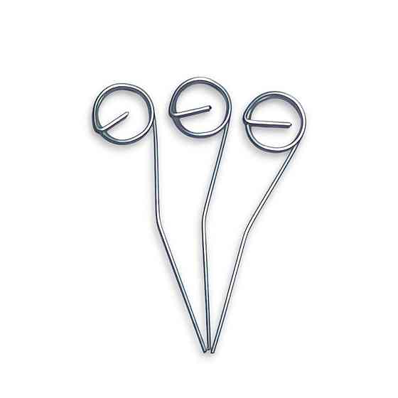 Голки для цінників, що ламінують, з нерж. сталі Ø1мм 60мм уп/50штук (451328) Харків