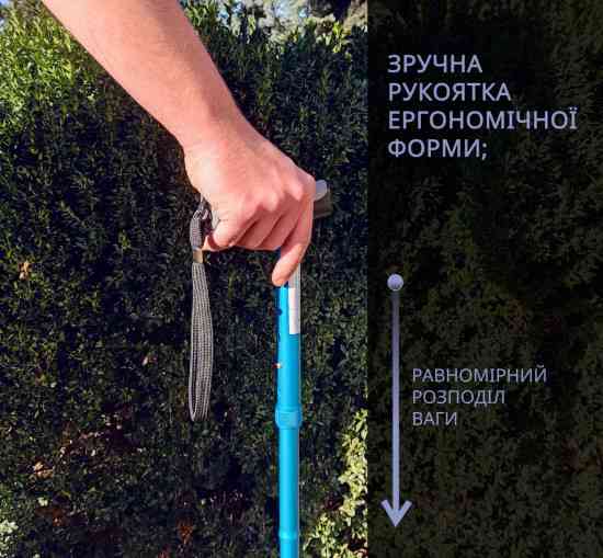 Трость алюминиевая складная телескопическая Doctor Life 11874/F/SZ-BLU синий Днепр