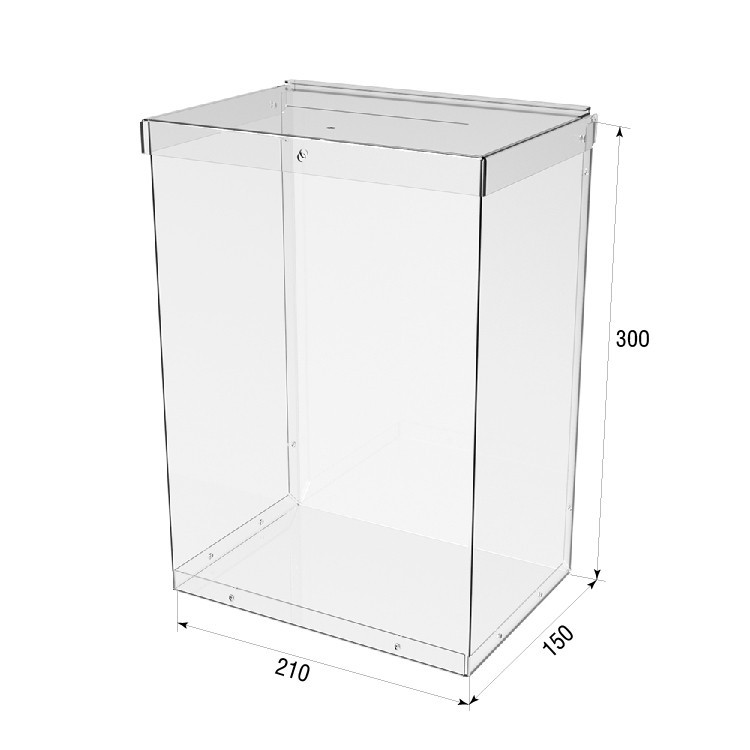 Ящик для пожертвований EKOSTAR 210х150х300 ПЭТ 1.5 мм Киев - изображение 4