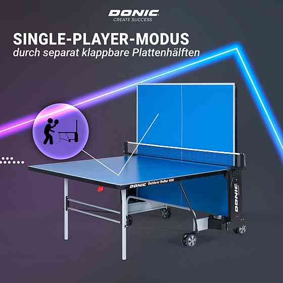 Теннисный стол Donic Outdoor Roller 800-5 Синий Київ