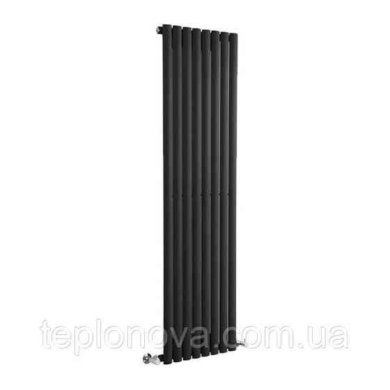 Дизайнерский радиатор 1500/472 (мм) чёрный мат IDEALE ADELE (универсальное подключение) 11 8/1500/472 Черновцы