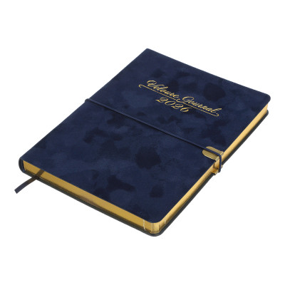 Тижневик Buromax датований 2026 VELOUR, А5 синій (BM.2134-02) Вінниця - фото 8