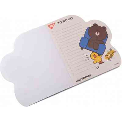 Бумага для заметок Yes To Do Line Friends boy планшет с магнитом, блок 52 листа (170325) Винница