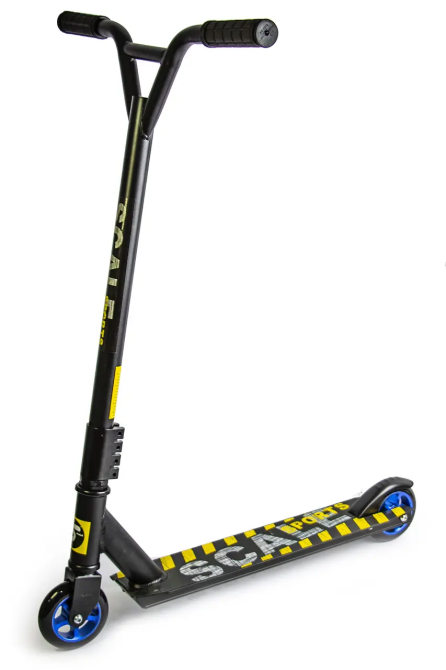 Труковий самокат Extrem Scale Sports. Підшипники ABEC-9. Чорний колір Одеса - фото 1