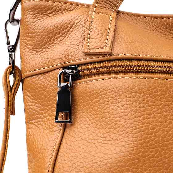 Женская сумка из натуральной кожи Vintage 22994 Рыжий Киев