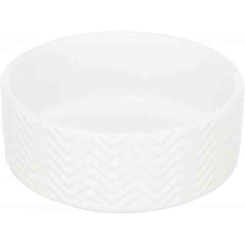 Миска Trixie для собак, біла, 400 мл, d:13 см (керамічна) Вінниця