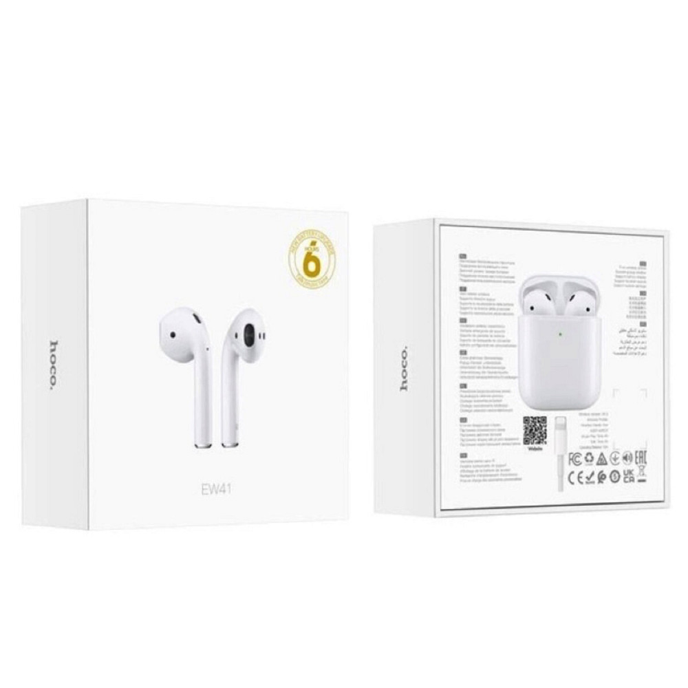 Навушники HOCO EW41 True wireless stereo headset White (6931474779922) Київ - фото 5