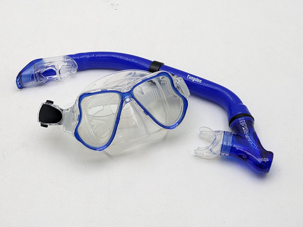 Маска для підводного плавання з трубкою Yungden Луцьк - фото 1