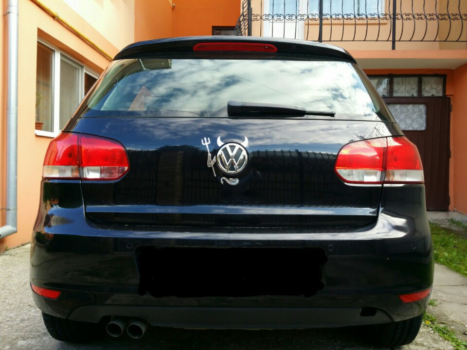 Наклейка опукла на авто Чертик . Тюнінг а Київ - фото 6