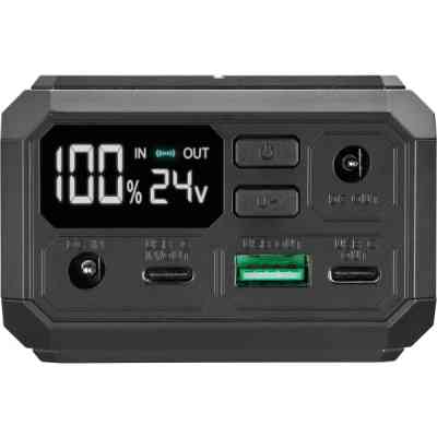 Батарея универсальная Sandberg 27000mAh Laptop DC1224v 84W, PD/100W, QC/3.0, QI/10W, PowerThrough (421-13) Винница