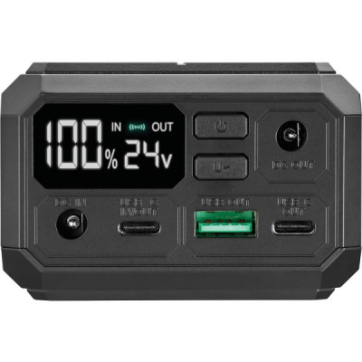 Батарея универсальная Sandberg 27000mAh Laptop DC1224v 84W, PD/100W, QC/3.0, QI/10W, PowerThrough (421-13) Винница - изображение 2