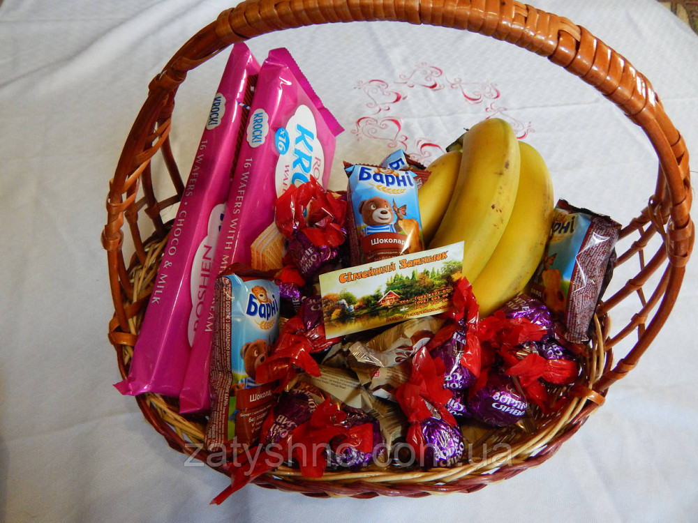 Подарочная конфетная корзина Киев - изображение 6