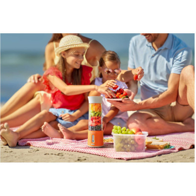 Блендер Sencor Блендер Sencor портативний для смузі 150Вт, чаша-500мл, USB-C, б (SBL133OR) Вінниця - фото 2