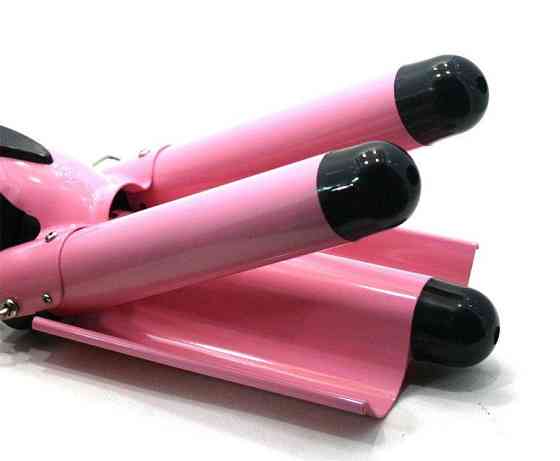 Потрійна плойка для волосся Gemei GM 1956 Вінниця