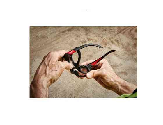 Окуляри захисні PREMIUM MILWAUKEE (прозорі) з м'якими вкладками Одеса