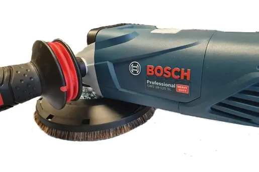 Професійна болгарка Bosch GWS 18-125 SL : 1.8 кВт, 125мм, з регулюванням обертів (06017A3200) Київ