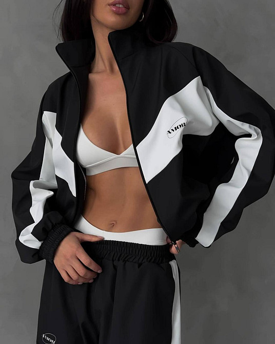 Жіночий стильний оверсайз костюм двійка  плащівка Еммі + підклад спорт Одеса - фото 3