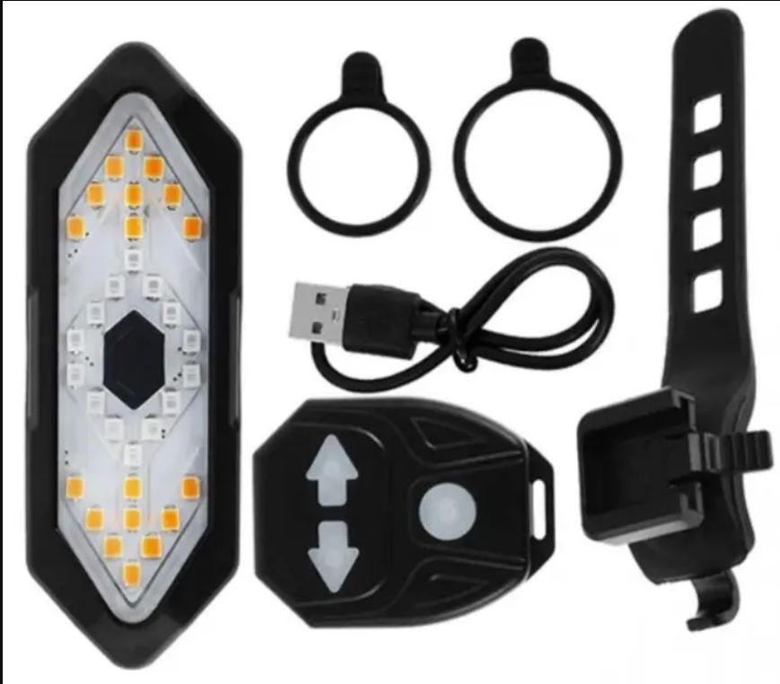 Беспроводные поворотники на велосипед. Фонари для велосипеда с поворотниками Одесса - изображение 4