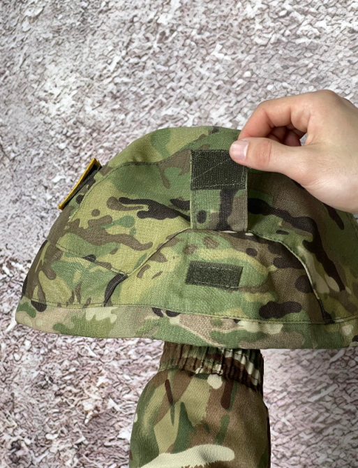 Чохол на шолом маскувальний мультикам Кавер чохол на каску шолом маскувальний тактичний Дніпро - фото 1