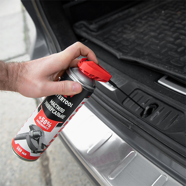 Мастило універсальне, аерозоль, 500 мл INTERTOOL FS-4000 Київ - фото 14