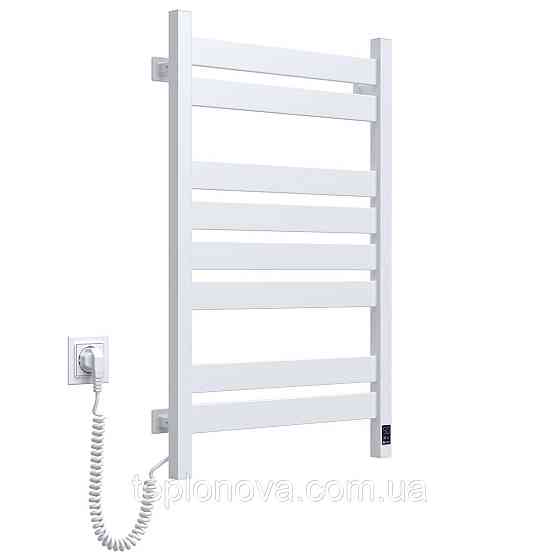 Сушарка для рушників Largo 500х800 Sensor ліва з таймером, білий оксамит Чернівці