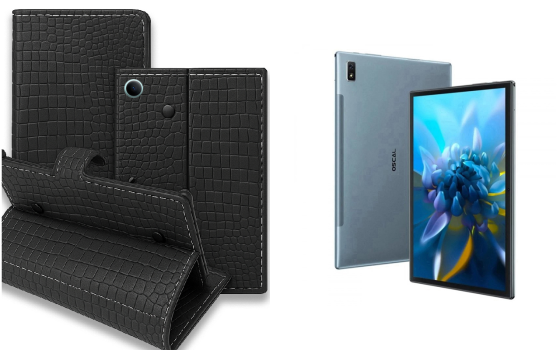 Книжка-трансформер для планшета Blackview Oscal Pad 13, колір Black Krokodil Black Київ