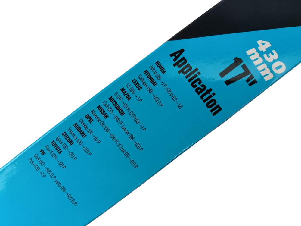 Щетка безкаркасная 430 мм (17) гибкие дворников Мукачево - изображение 4