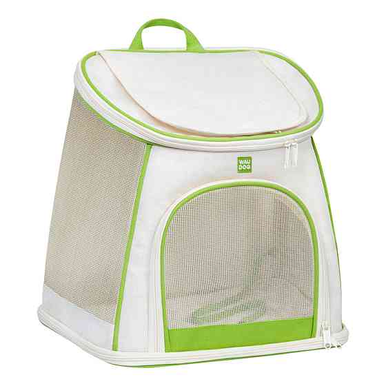 Рюкзак-переноска для котів та дрібних порід собак WAUDOG Relax Eco, 40*40*26 см, до 8 кг Київ