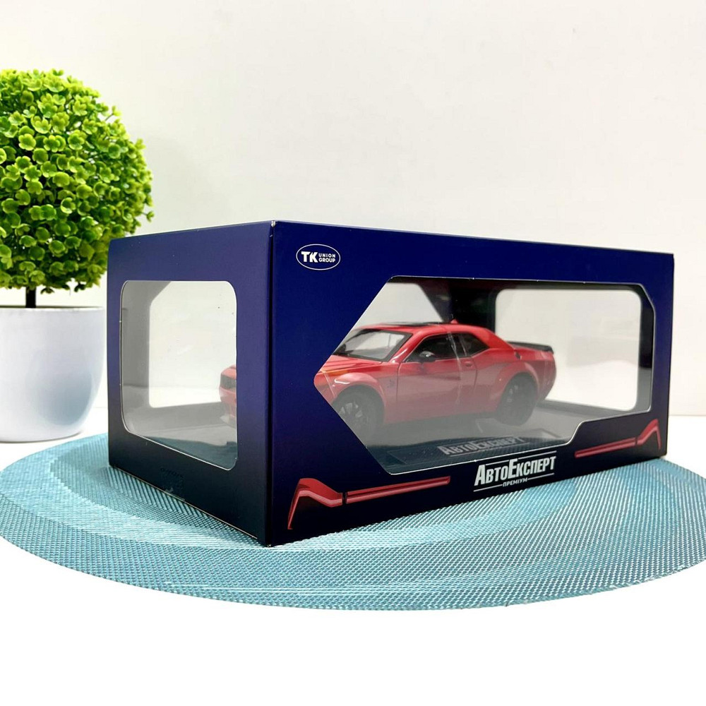 Машинка металева Авто Експерт Chevrolet Camaro 1:24 відчиняються двері капот багажник світло/звук Червона (GT-12099) Чернігів - фото 8