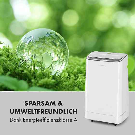 Кондиционер Klarstein Iceblock 3-в-1 12 000 BTU/3,5 кВт 400 м³/ч макс.белый (Германия, читать описание) Ровно