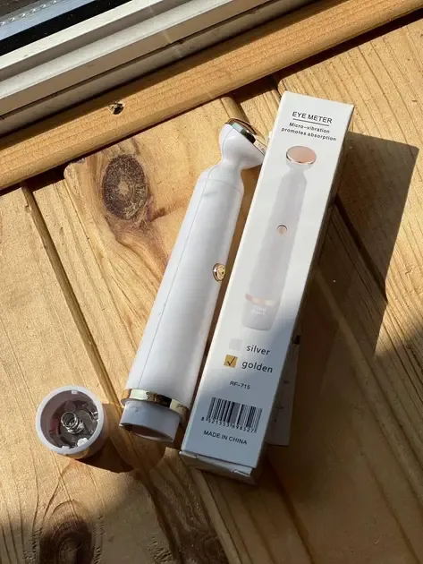 Электрический массажер для зоны вокруг глаз против морщин и темных кругов, вибромассажер для удаления морщин Коломия - фото 2