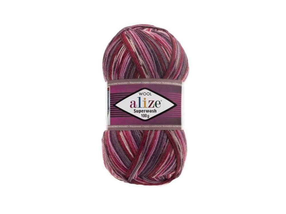Пряжа Superwash Comfort арт.2698 5шт/уп меланж 25% полиамид 75% шерсть 100г 420м ТМ ALIZE Киев - изображение 1
