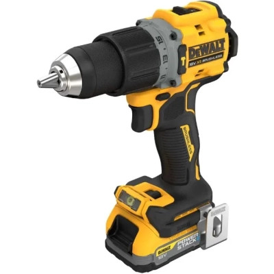 Шуруповерт DeWALT XR Li-Ion PowerStack 90 Нм, 18V 1x1.7Ah, кейс TSTAK (DCD805E1T) Винница - изображение 4