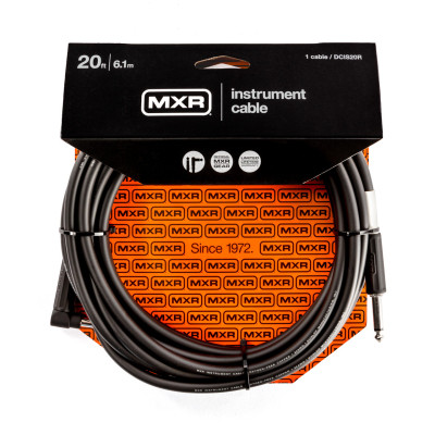 Інструментальний кабель MXR Standard Instrument Cable Straight/Right 6m (DCIS20R) Вінниця - фото 1