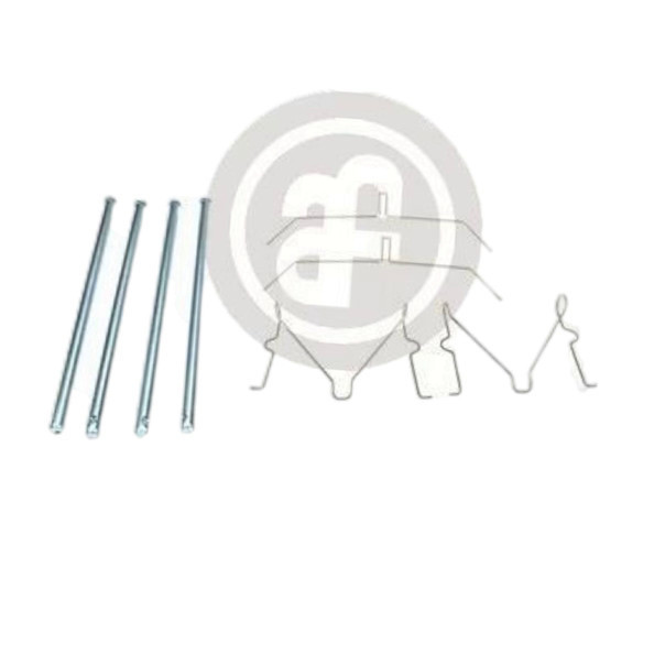 Ремкомплект передніх колодок Toyota Land Cruiser 100 98- гальмівних Мукачево - фото 1