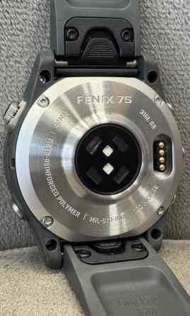 Garmin fenix 7S 42мм Silver with Graphite Band. Харків