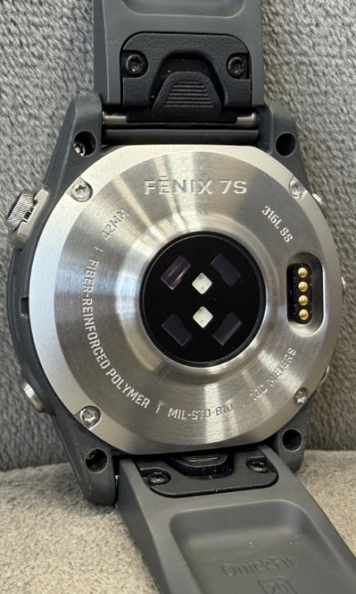 Garmin fenix 7S 42мм Silver with Graphite Band. Харків - фото 1