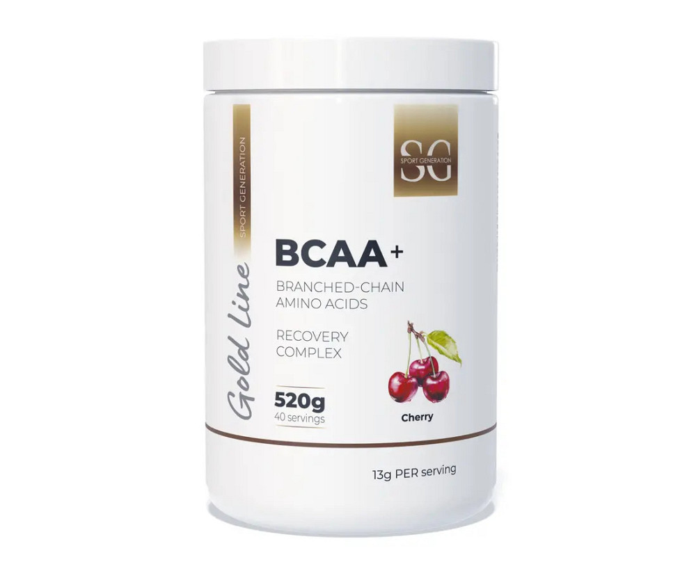 Амінокислоти Sport Generation Gold Premium BCAA+ 520 g (Cherry) Луцьк - фото 1